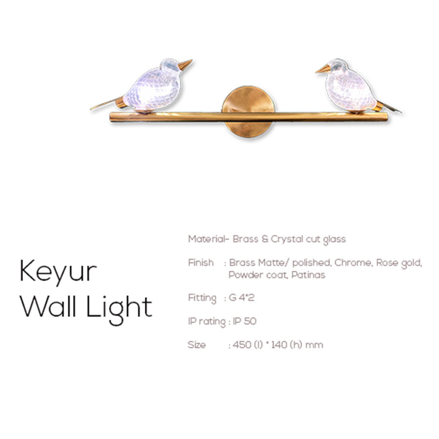 Keyur Wall Light