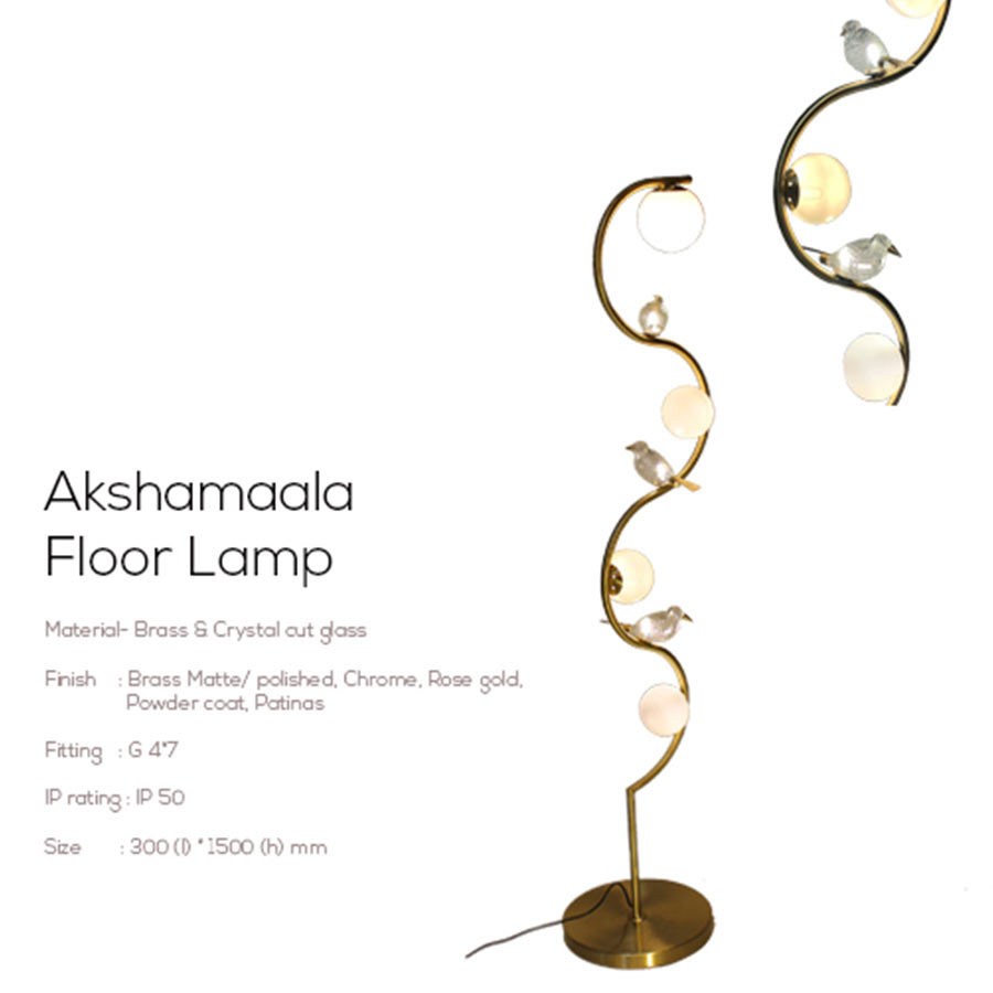 Akshamaala Floor Lamp