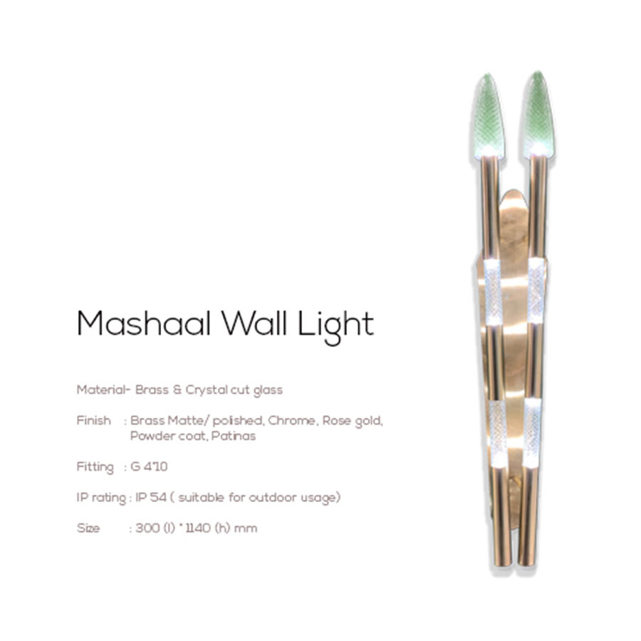 Mashaal Wall Light