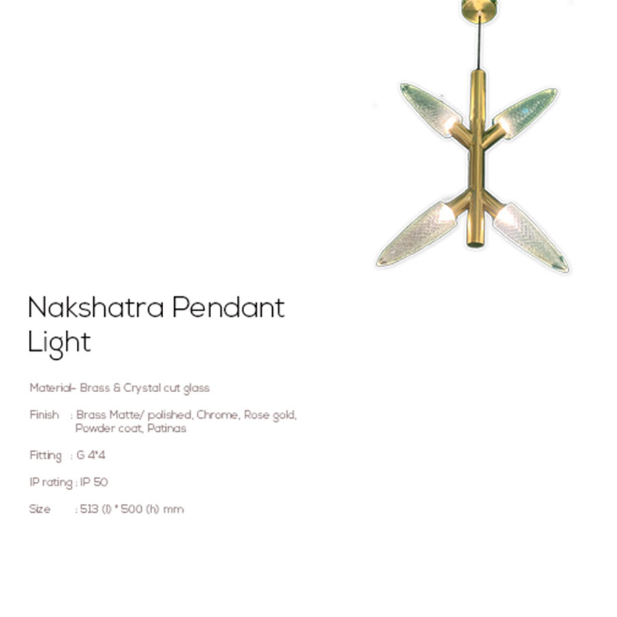 Nakshatra Pendant Light